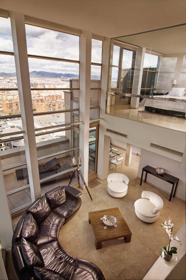 Luxury duplex apartment for rent in Diagonal Mar, Barcelona