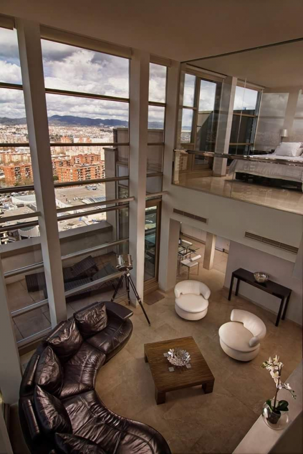 Ático dúplex en alquiler de 4 habitaciones en Diagonal Mar