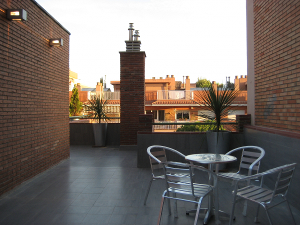 Atico de 1 habitación en alquiler con terraza de 200m2 en Sarria