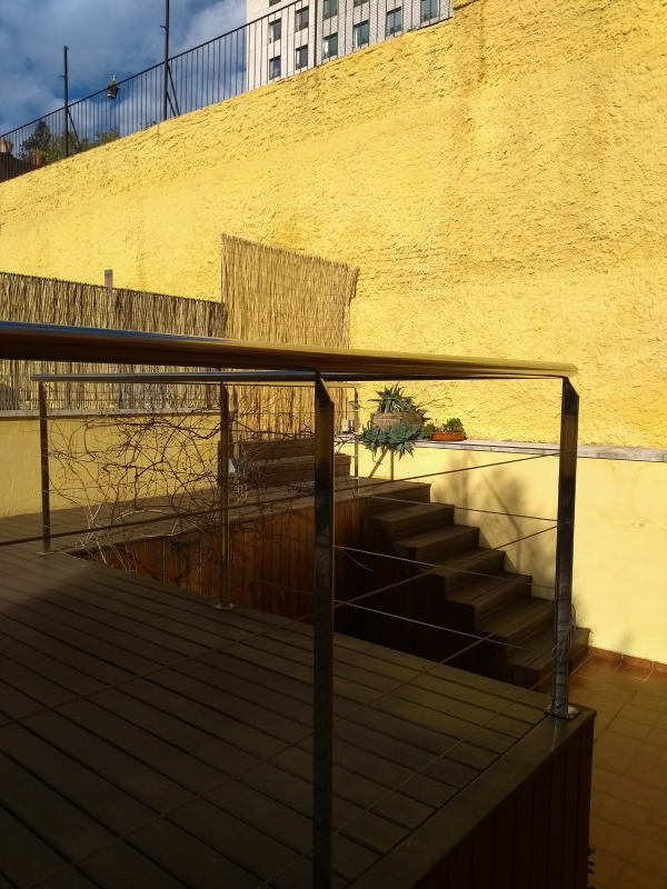 Triplex apartment for rent with terrace and private swimming pool near Diagonal