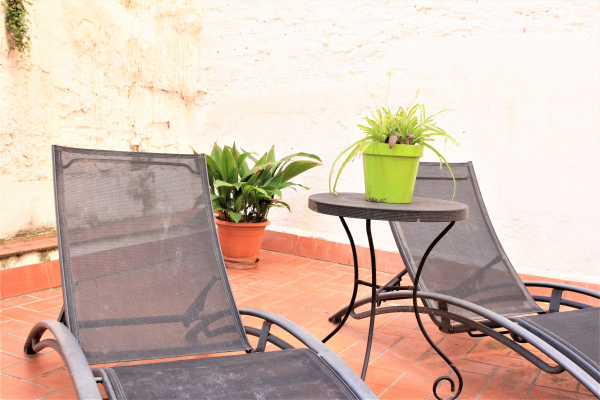 Meublé avec terrasse en location dans le quartier del Born, à Barcelone